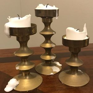 Brass Candle Holders